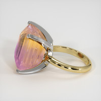 21.99 Ct. Gemstone Ring, 14K White & Yellow 4