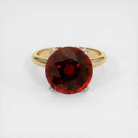 8.50 Ct. Gemstone Ring, 14K White & Yellow 1