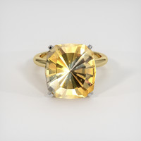 8.80 Ct. Gemstone Ring, 14K White & Yellow 1