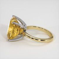 8.80 Ct. Gemstone Ring, 14K White & Yellow 4