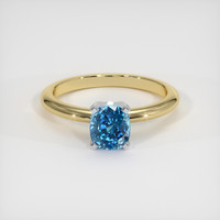 1.85 Ct. Gemstone Ring, 14K White & Yellow 1