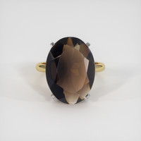 8.97 Ct. Gemstone Ring, 14K White & Yellow 1