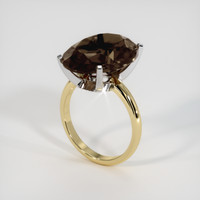 8.97 Ct. Gemstone Ring, 14K White & Yellow 2