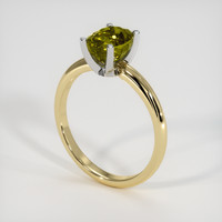 1.69 Ct. Gemstone Ring, 14K White & Yellow 2