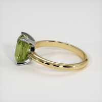 1.79 Ct. Gemstone Ring, 14K White & Yellow 4