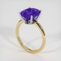 4.42 Ct. Gemstone Ring, 14K White & Yellow 2