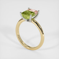 2.32 Ct. Gemstone Ring, 14K White & Yellow 2