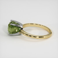 4.03 Ct. Gemstone Ring, 14K White & Yellow 4