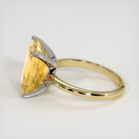 4.87 Ct. Gemstone Ring, 14K White & Yellow 4