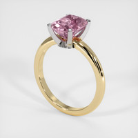 1.79 Ct. Gemstone Ring, 14K White & Yellow 2