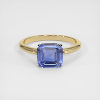 2.71 Ct. Sapphire Ring, 18K White & Yellow 1