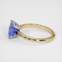 2.71 Ct. Sapphire Ring, 18K White & Yellow 4