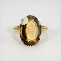 8.55 Ct. Gemstone Ring, 18K White & Yellow 1