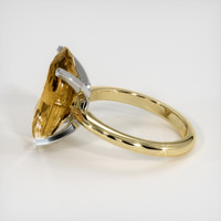 8.55 Ct. Gemstone Ring, 18K White & Yellow 4