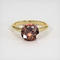 3.34 Ct. Gemstone Ring, 18K White & Yellow 1