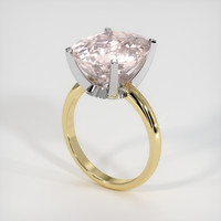 7.06 Ct. Gemstone Ring, 18K White & Yellow 2