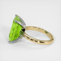 7.27 Ct. Gemstone Ring, 18K White & Yellow 4