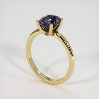 2.22 Ct. Violet Spinel Ring, 10K Yellow Gold 2