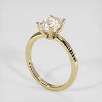 2.05 Ct. Rainbow Moonstone Ring, 10K Yellow Gold 2