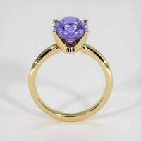 3.79 Ct. Purple Spinel Ring, 10K Yellow Gold 3