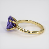 3.79 Ct. Purple Spinel Ring, 10K Yellow Gold 4