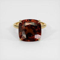 16.20 Ct. Brownish Red Spessartite Garnet Ring, 10K Yellow Gold 1