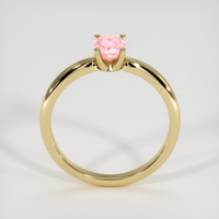 1.12 Ct. Padparadscha Sapphire Ring, 10K Yellow Gold 3