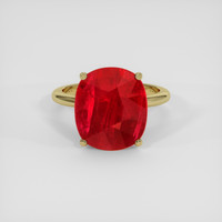 10.08 Ct. Ruby Ring, 10K Yellow Gold 1