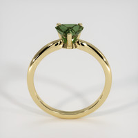 1.16 Ct. Green Sapphire Ring, 10K Yellow Gold 3