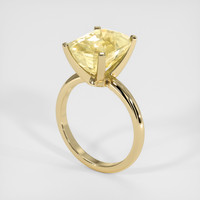 5.02 Ct. Yellow Sapphire Ring, 10K Yellow Gold 2