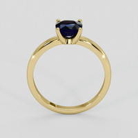 1.19 Ct. Blue Sapphire Ring, 10K Yellow Gold 3