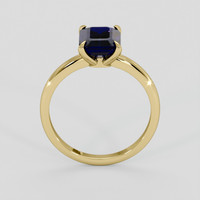 2.27 Ct. Blue Sapphire Ring, 10K Yellow Gold 3