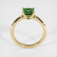 1.55 Ct. Bluish Green Sapphire Ring, 10K Yellow Gold 3