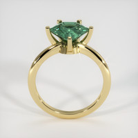 1.80 Ct. Green Sapphire Ring, 10K Yellow Gold 3