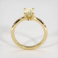 1.51 Ct. Peach Sapphire Ring, 10K Yellow Gold 3