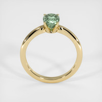 1.42 Ct. Green Sapphire Ring, 10K Yellow Gold 3