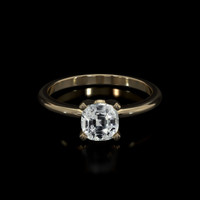 1.79 Ct. Green Sapphire Ring, 10K Yellow Gold 1