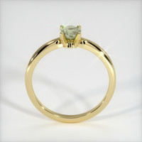 0.94 Ct. Green Sapphire Ring, 10K Yellow Gold 3