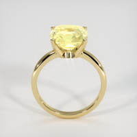 7.69 Ct. Yellow Sapphire Ring, 10K Yellow Gold 3