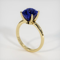 5.21 Ct. Sapphire Ring, 14K Yellow Gold 2