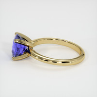 3.00 Ct. Color Change Sapphire Ring, 14K Yellow Gold 4