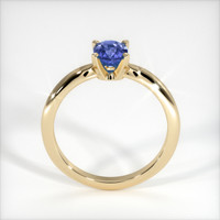 1.10 Ct. Blue Sapphire Ring, 14K Yellow Gold 3