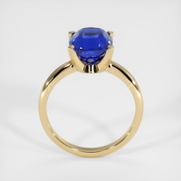 4.07 Ct. Sapphire Ring, 14K Yellow Gold 3