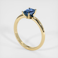 1.22 Ct. Sapphire Ring, 14K Yellow Gold 2