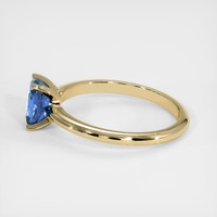 1.22 Ct. Sapphire Ring, 14K Yellow Gold 4