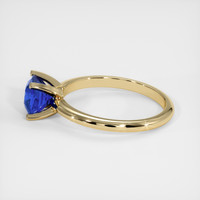 1.64 Ct. Blue Sapphire Ring, 14K Yellow Gold 4