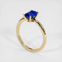 1.46 Ct. Sapphire Ring, 14K Yellow Gold 2