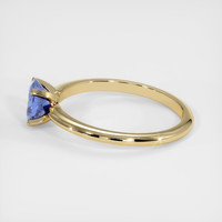 0.78 Ct. Sapphire Ring, 14K Yellow Gold 4