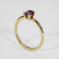 0.70 Ct. Bi Color Sapphire Ring, 14K Yellow Gold 2