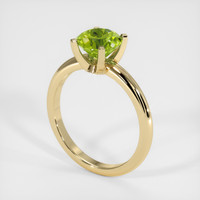 1.31 Ct. Gemstone Ring, 14K Yellow Gold 2